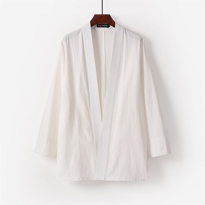 Buddha Stonesコットン着物 アンクル丈パンツ メンズ 瞑想用 布セット 2点セット - image 3