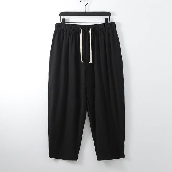 Buddha Stonesコットン着物 アンクル丈パンツ メンズ 瞑想用 布セット 2点セット - image 8