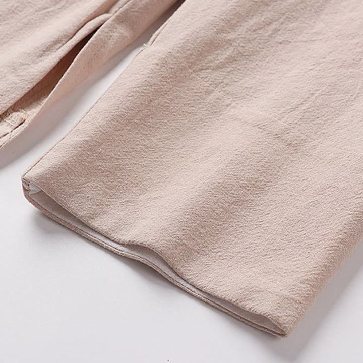 Buddha Stonesヴィンテージプレーンチャイニーズフロッグボタンコットン長袖メンズシャツ - image 8