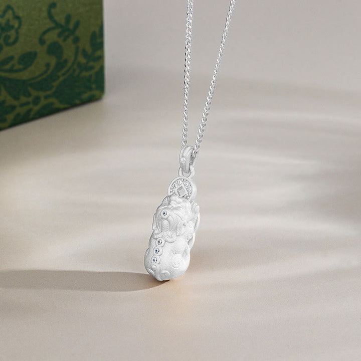 Buddha Stones925 スターリングシルバー ミニ 貔貅 ドルジェ ヴァジュラ 富のネックレス ペンダント - 銀 - PiXiu - image 11