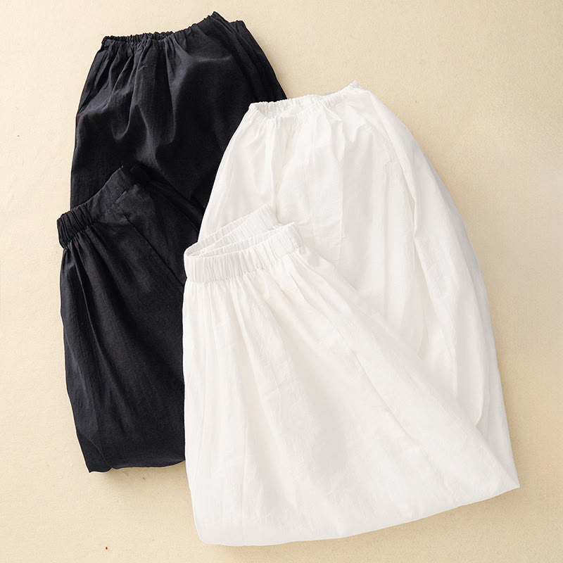 Buddha Stonesカジュアル シンプルデザイン レディース ハーレムパンツ ポケット付き - image 12