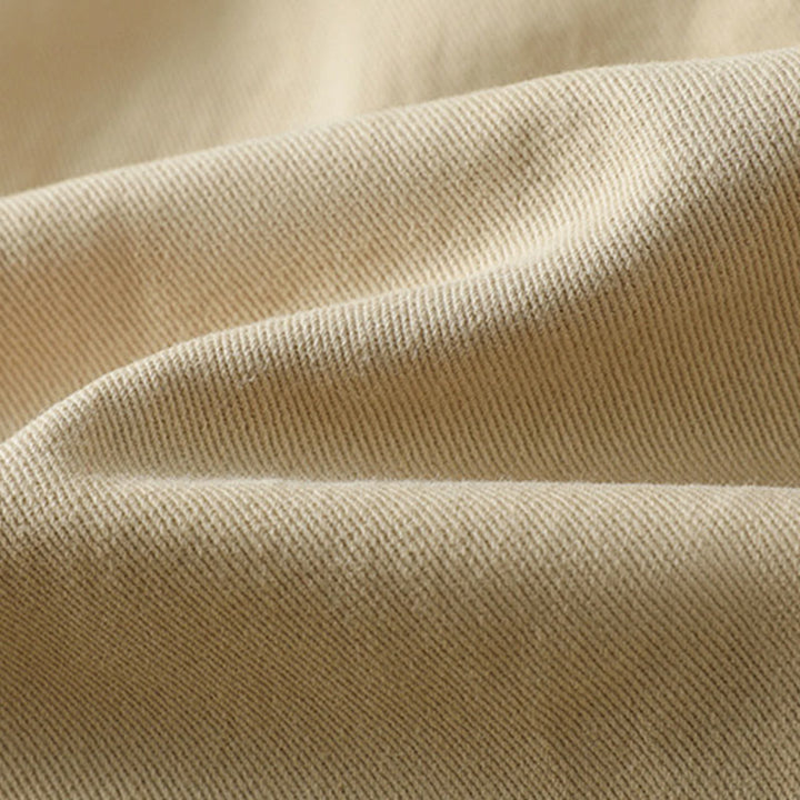 Buddha Stones無地ボタンデザイン スタンドカラー レディース コットンジャケット - image 20