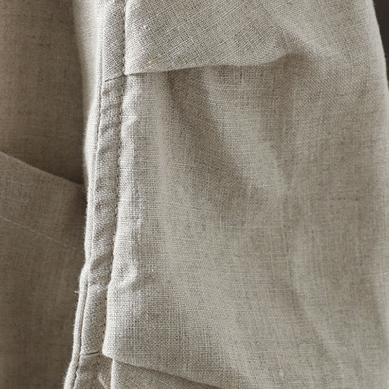 Buddha Stonesピュアカラー Vネック レディース コットンジャケット ポケット付き - image 4