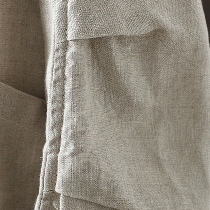 Buddha Stonesピュアカラー Vネック レディース コットンジャケット ポケット付き - image 4