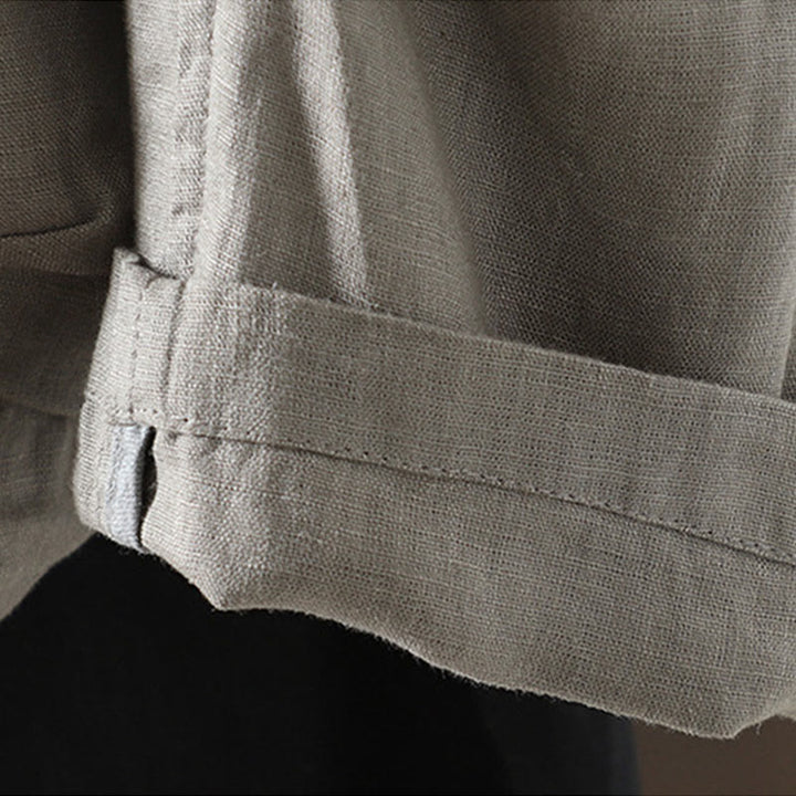 Buddha Stonesピュアカラー Vネック レディース コットンジャケット ポケット付き - image 26