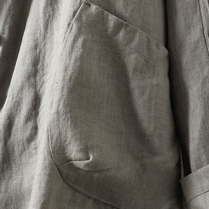 Buddha Stonesピュアカラー Vネック レディース コットンジャケット ポケット付き - image 28