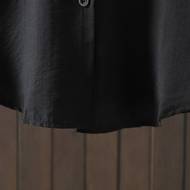 Buddha Stonesプレーンボタン レディース コットンコート ポケット付き - image 14