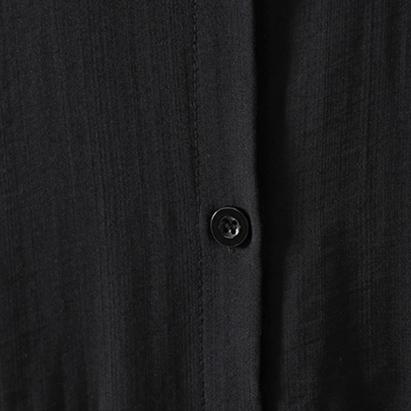 Buddha Stonesプレーンボタン レディース コットンコート ポケット付き - image 13