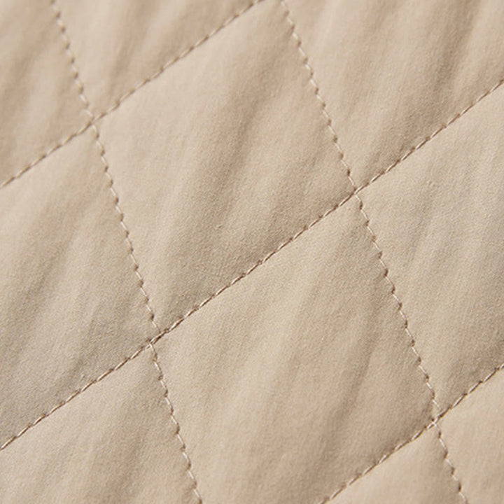 Buddha Stonesダイヤモンドキルティングデザイン サーマル レディース ハーレム コットンパンツ ポケット付き - image 14