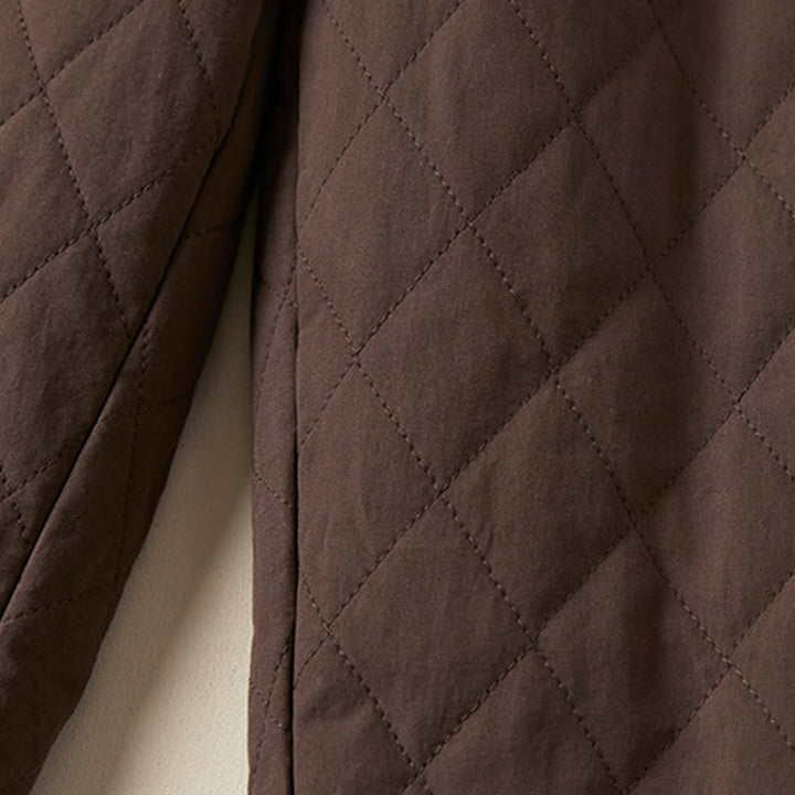 Buddha Stonesダイヤモンドキルティングデザイン サーマル レディース ハーレム コットンパンツ ポケット付き - image 23