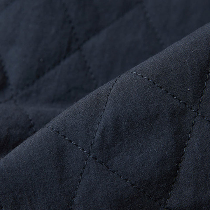 Buddha Stonesダイヤモンドキルティングデザイン サーマル レディース ハーレム コットンパンツ ポケット付き - image 6