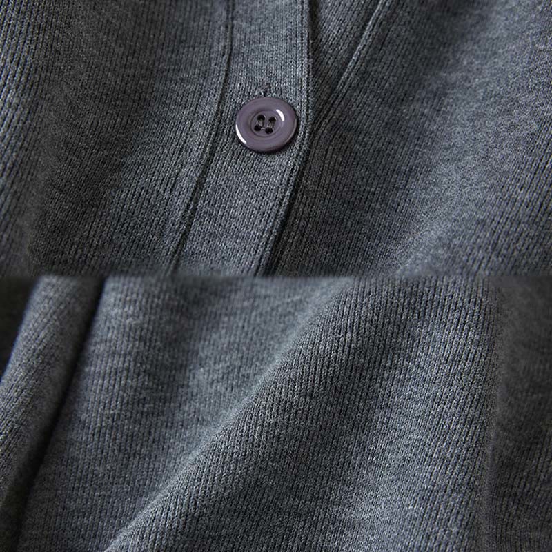 Buddha Stonesのシンプルなボタンが付いた、ポケット付きのレディースフード付きジャケット - image 5