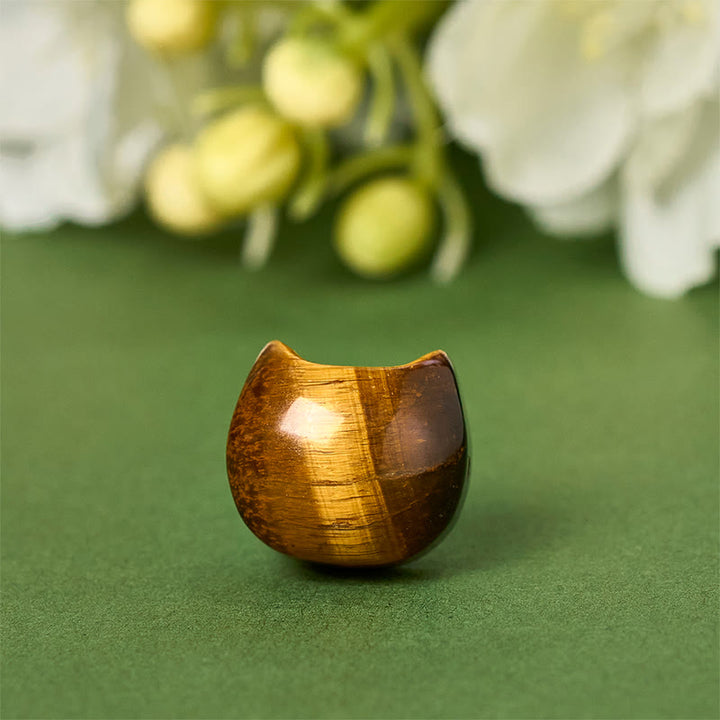 Buddha Stones925スターリングシルバー キャットタイガーアイ守護ブレスレット - image 8