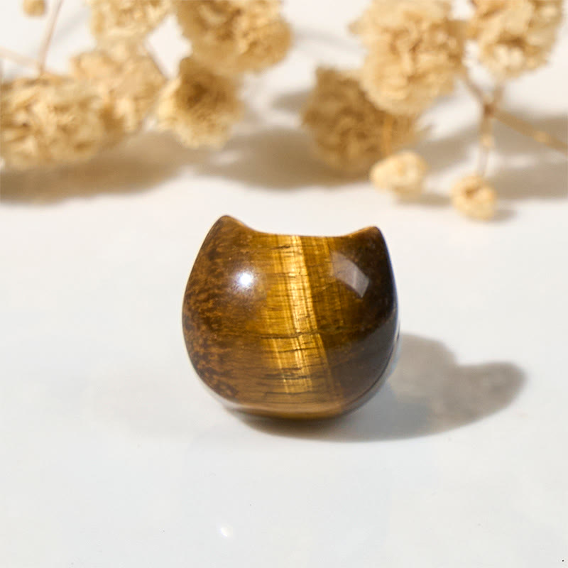 Buddha Stonesかわいい猫タイガーアイパワービーズブレスレット - image 7