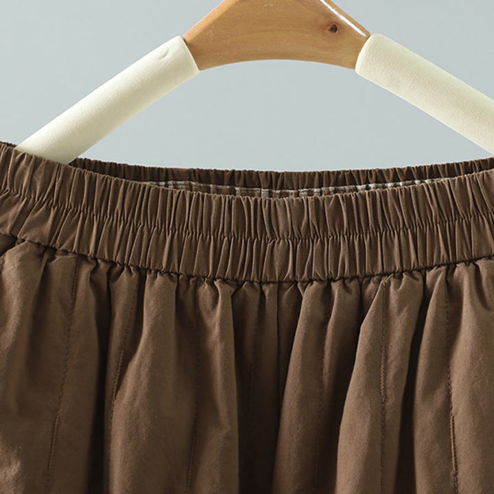 Buddha Stones冬 無地 レディース ハーレム コットン アンクル丈 パンツ ポケット付き - image 18