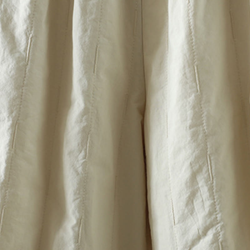 Buddha Stones冬 無地 レディース ハーレム コットン アンクル丈 パンツ ポケット付き - image 14