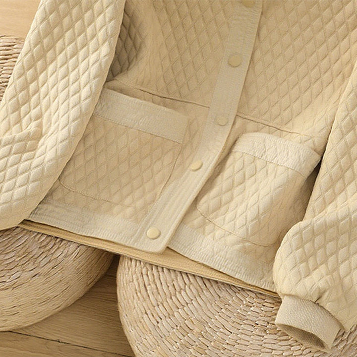 Buddha Stonesレトロプレーン レディース コットン 長袖ジャケット ポケット付き - image 6