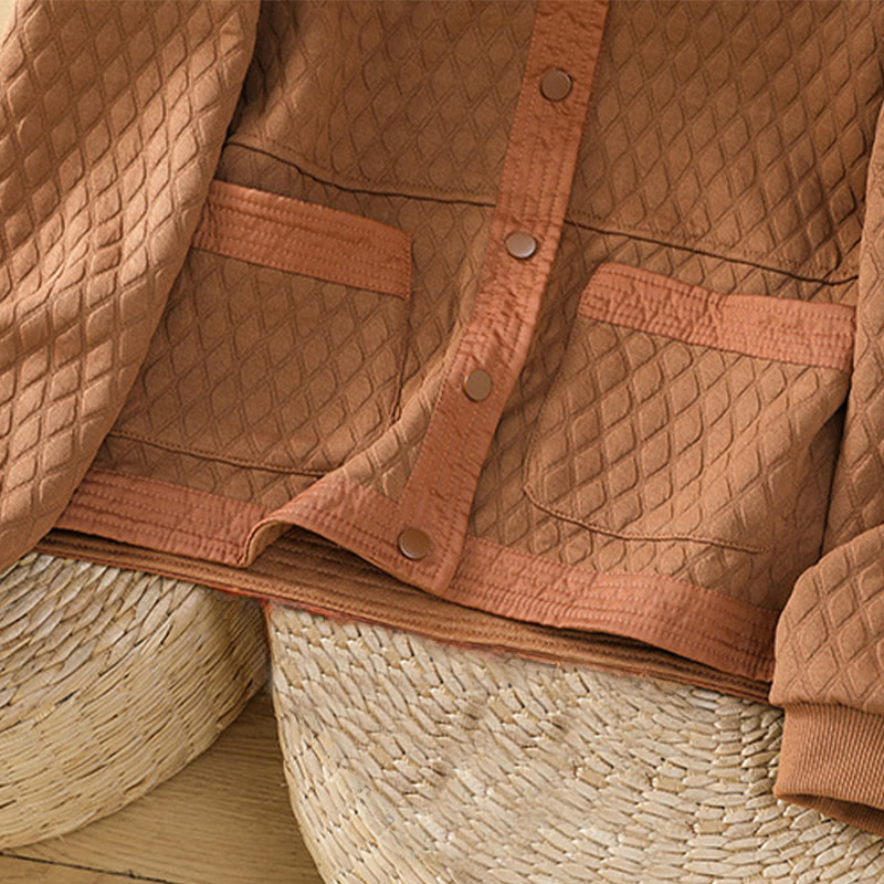 Buddha Stonesレトロプレーン レディース コットン 長袖ジャケット ポケット付き - image 24