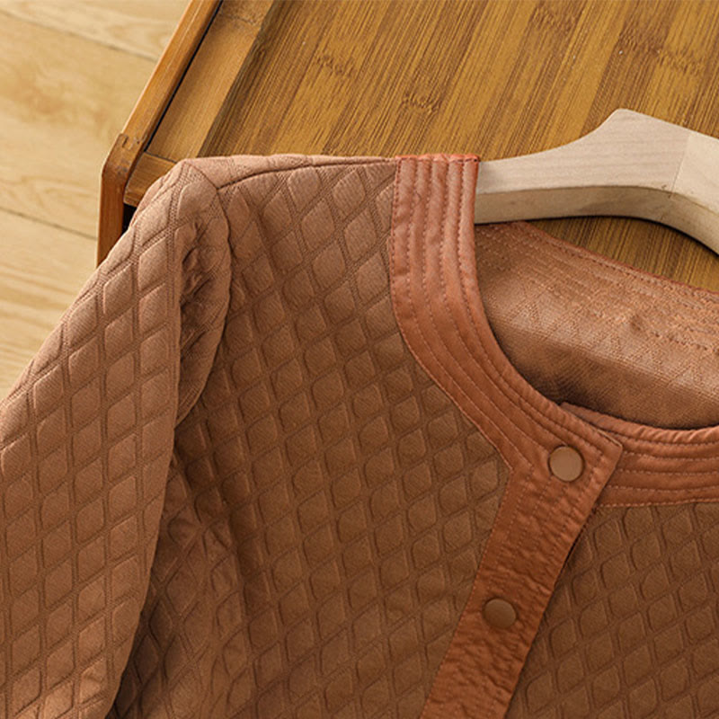 Buddha Stonesレトロプレーン レディース コットン 長袖ジャケット ポケット付き - image 23