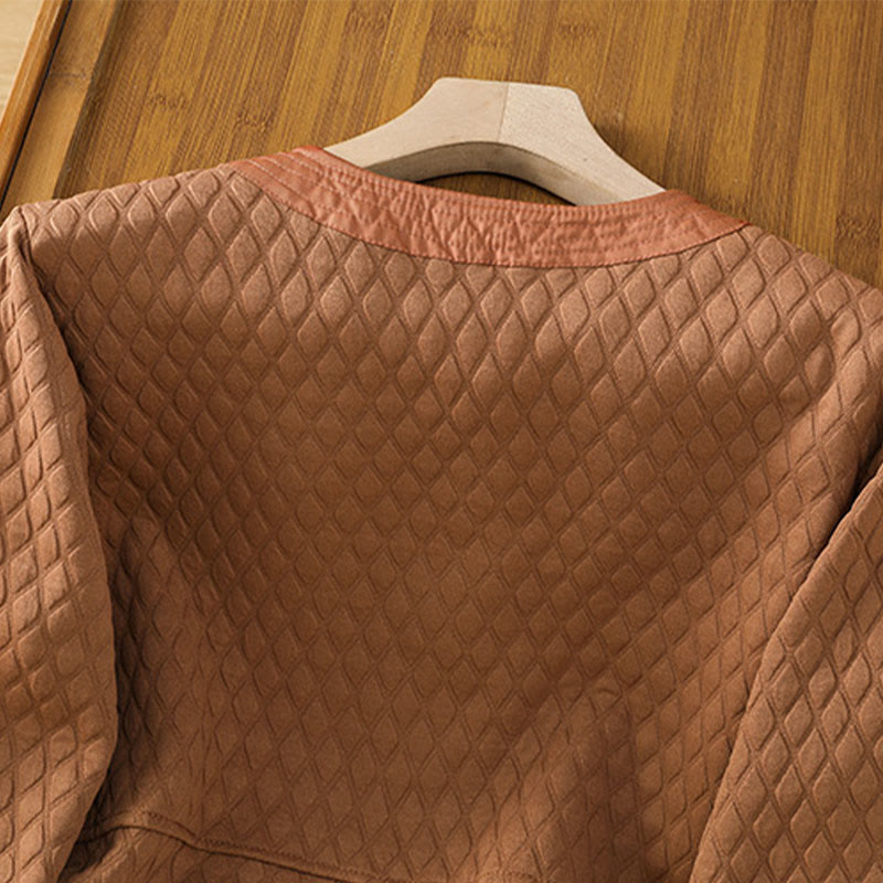 Buddha Stonesレトロプレーン レディース コットン 長袖ジャケット ポケット付き - image 26