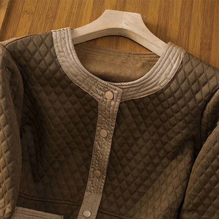 Buddha Stonesレトロプレーン レディース コットン 長袖ジャケット ポケット付き - image 30