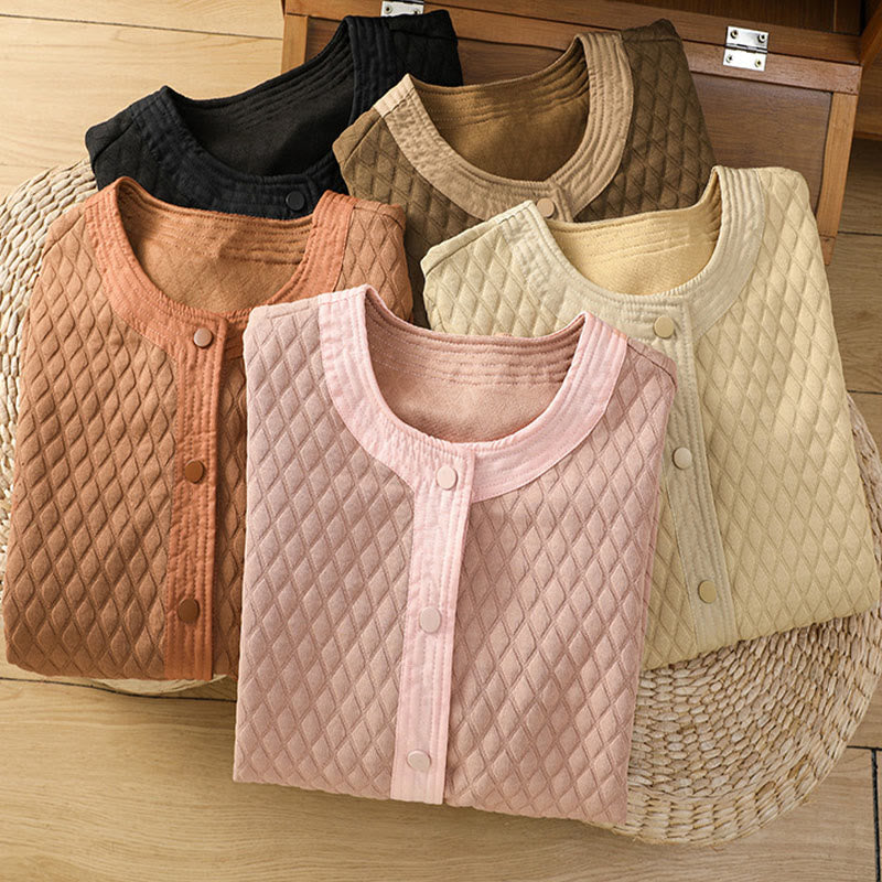 Buddha Stonesレトロプレーン レディース コットン 長袖ジャケット ポケット付き - image 37