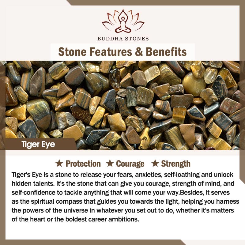 Buddha Stones天然石ビーズ合金ヒーリングオープンリング - image 13