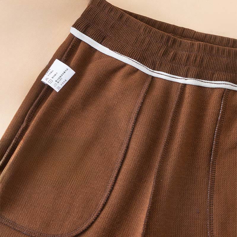 Buddha Stonesレディース 秋冬 ピュアカラー ワイドレッグ コットンパンツ ポケット付き - image 7