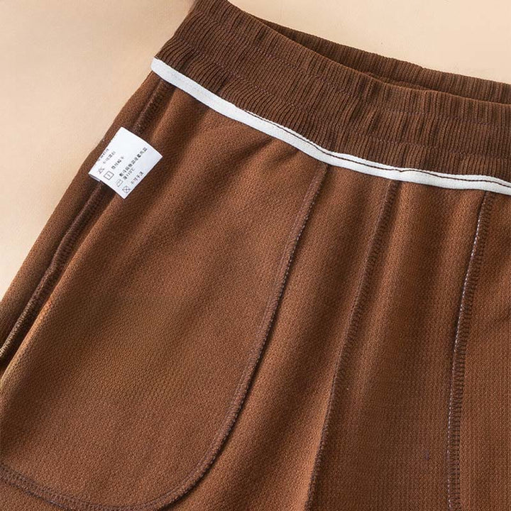 Buddha Stonesレディース 秋冬 ピュアカラー ワイドレッグ コットンパンツ ポケット付き - image 7