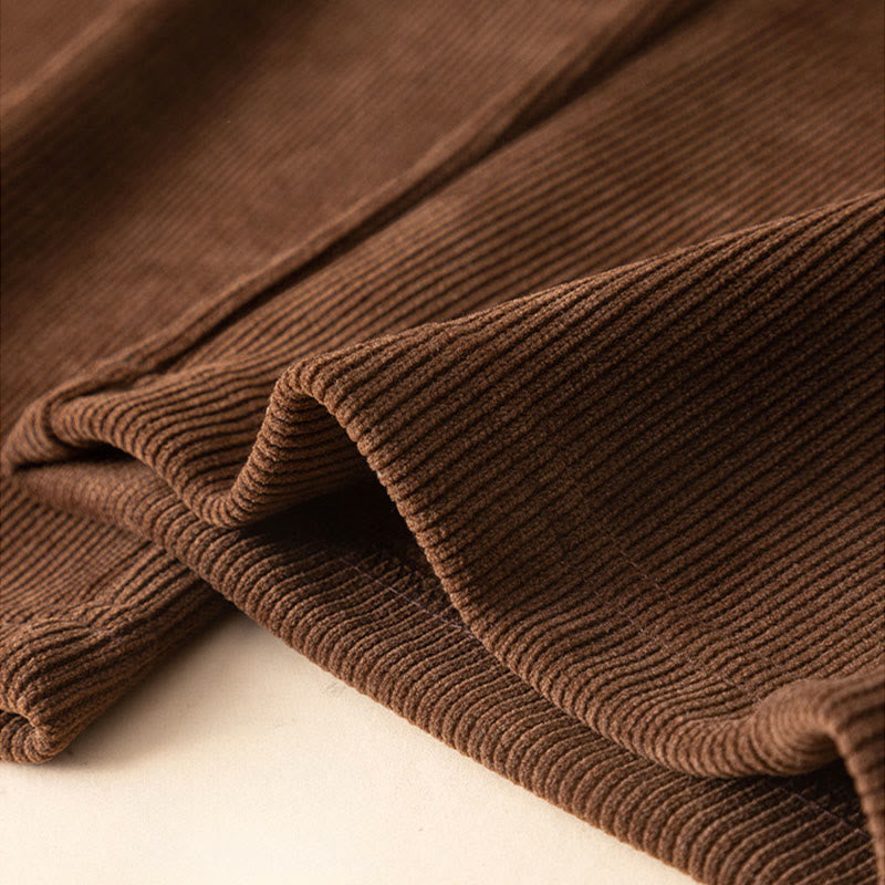 Buddha Stonesレディース 秋冬 ピュアカラー ワイドレッグ コットンパンツ ポケット付き - image 8