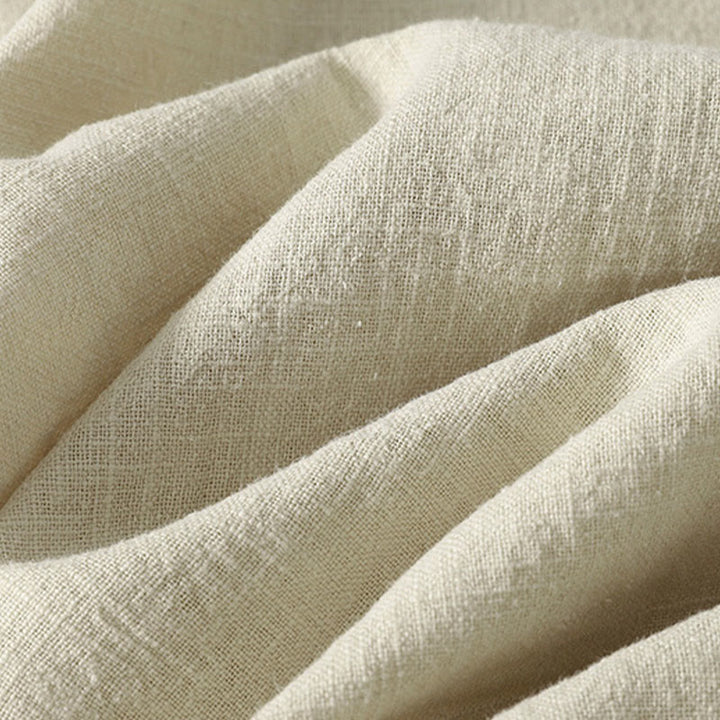 Buddha Stonesスプリング 斜め留め カエルボタンデザイン コットン 長袖 ミディドレス - image 13