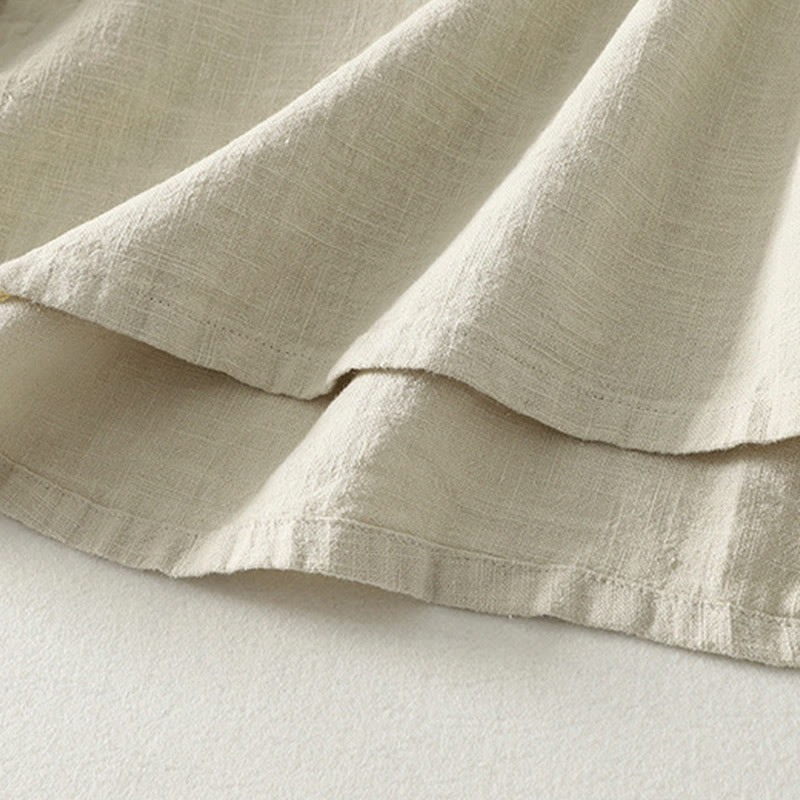 Buddha Stonesカジュアル 無地 フロッグボタン コットン レディース 長袖シャツ - image 14