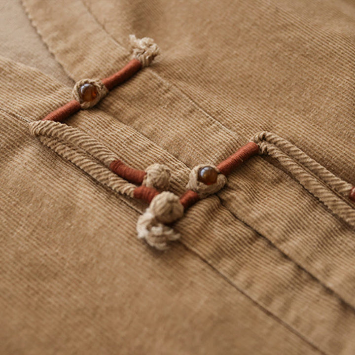 Buddha Stonesレディース コットン 長袖 コーデュロイ ジャケット ポケット付き - image 7