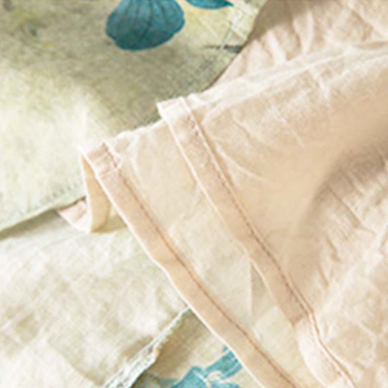 Buddha Stonesハーフスリーブ カラーコントラスト 花柄 ミディドレス ポケット付き - image 12