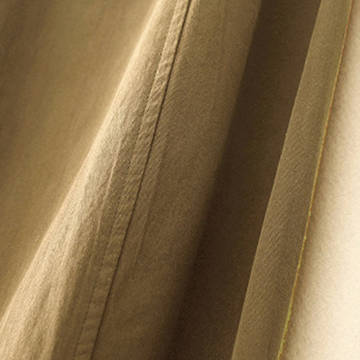 Buddha Stones無地 7-8丈 レディース ハーレム コットンパンツ ポケット付き - image 1