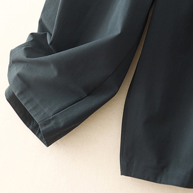 Buddha Stones無地 7-8丈 レディース ハーレム コットンパンツ ポケット付き - image 21