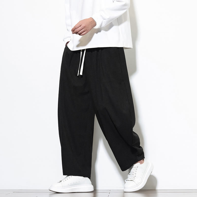 Buddha Stonesメンズ 無地 ピュアコットン コーデュロイ アンクル丈 ハーレムパンツ ポケット付き - image 21