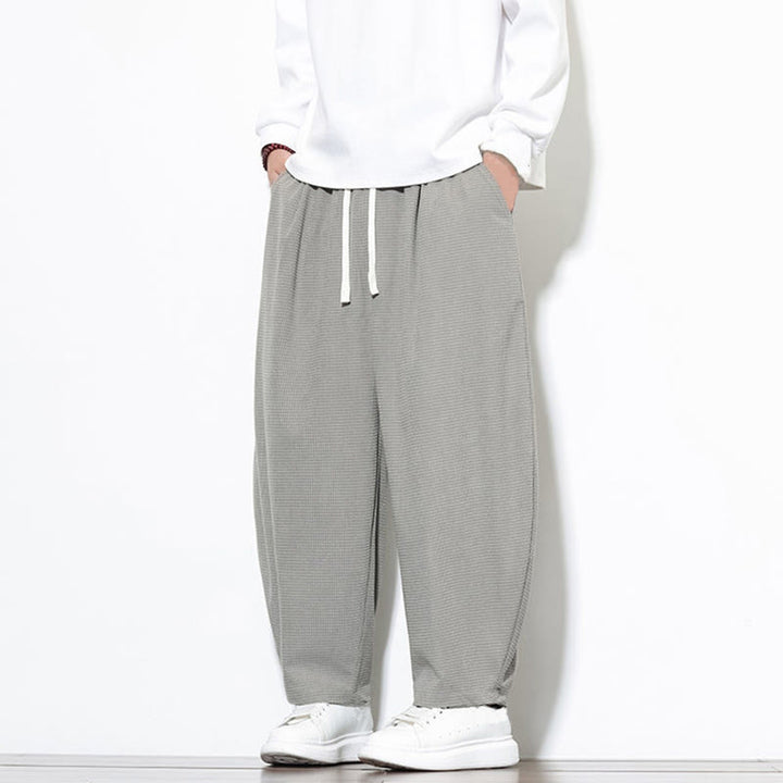 Buddha Stonesメンズ 無地 ピュアコットン コーデュロイ アンクル丈 ハーレムパンツ ポケット付き - image 9