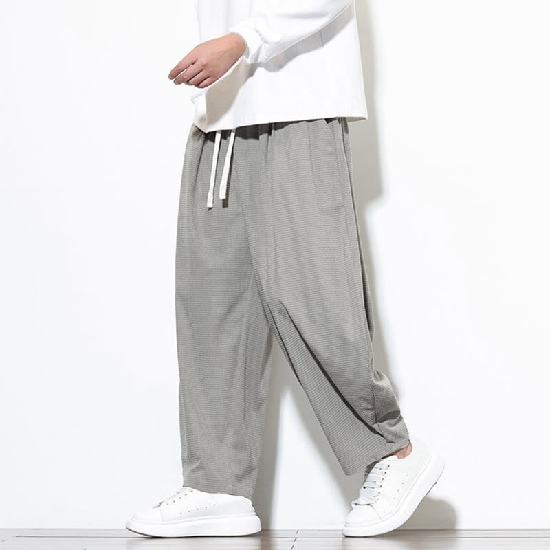 Buddha Stonesメンズ 無地 ピュアコットン コーデュロイ アンクル丈 ハーレムパンツ ポケット付き - image 12