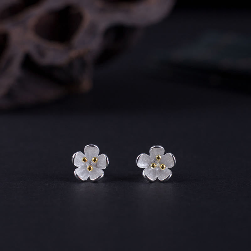Buddha Stones925スターリングシルバー ゴールデンスタメン バランスイヤリング  - ゴールデンスタメン（925スターリングシルバーポスト） - image 0