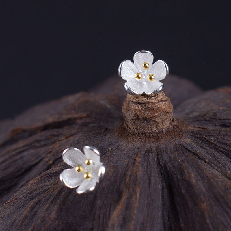 Buddha Stones925スターリングシルバー ゴールデンスタメン バランスイヤリング  - image 1