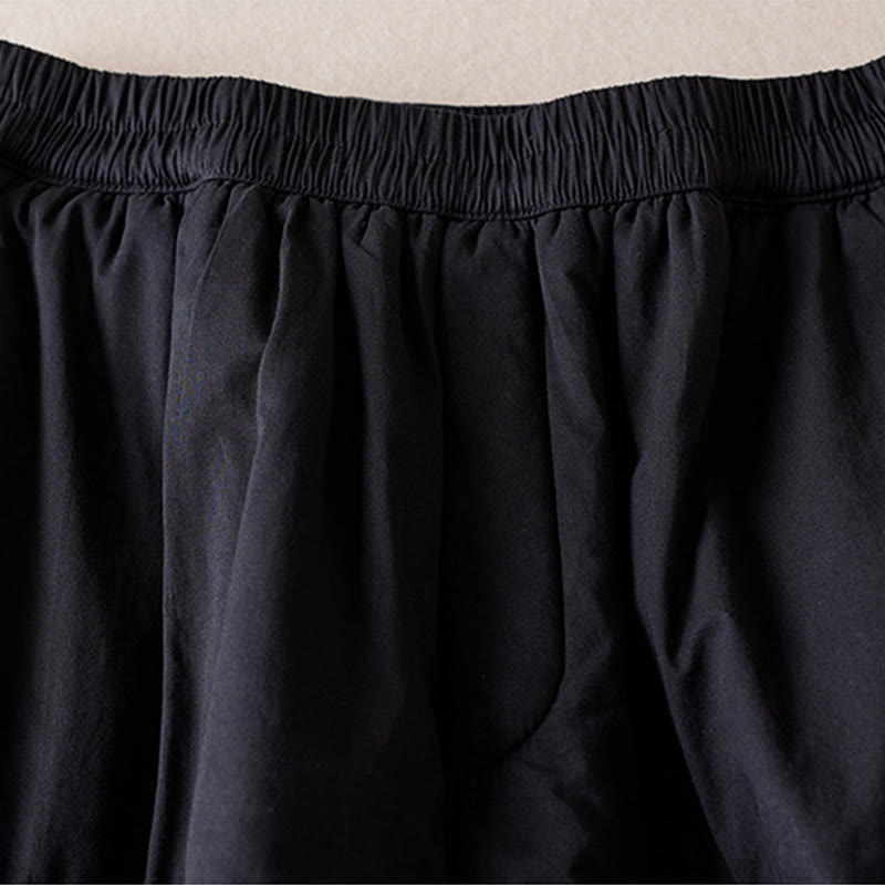 Buddha Stonesの無地レディースハーレムパンツ（厚手、ポケット付き） - image 27