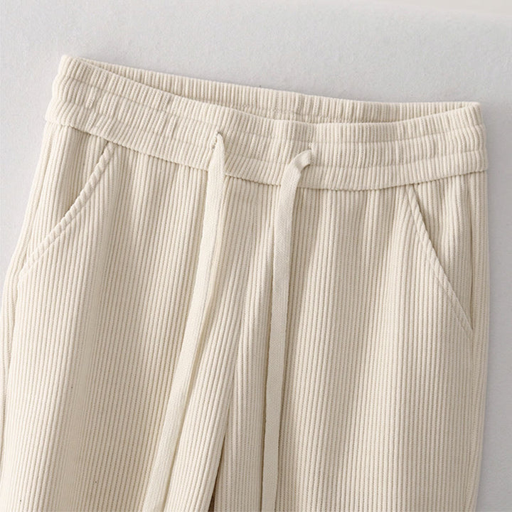 Buddha Stonesカジュアルコーデュロイコットンパッド入りレディースコットンパンツ（ポケット付き） - image 7