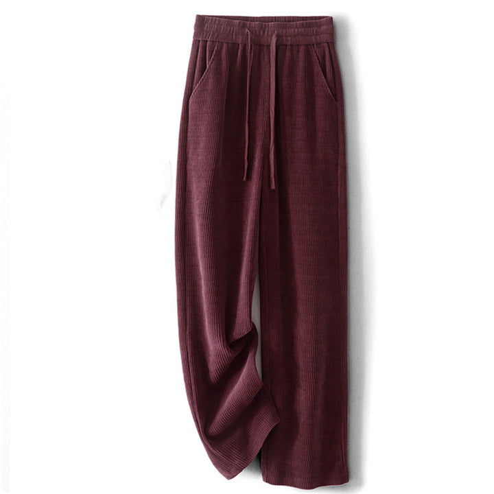 Buddha Stonesカジュアルコーデュロイコットンパッド入りレディースコットンパンツ（ポケット付き） - image 17