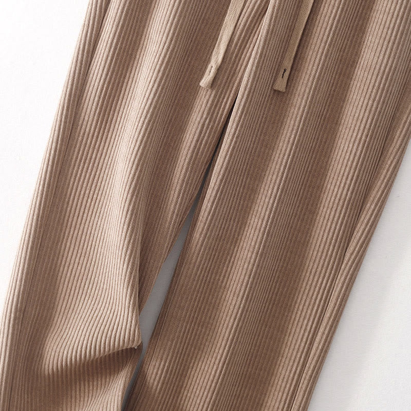 Buddha Stonesカジュアルコーデュロイコットンパッド入りレディースコットンパンツ（ポケット付き） - image 23