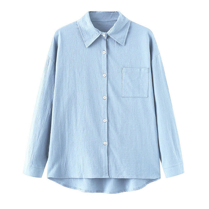 Buddha Stones長袖シャツ（ポケット付き）とドローストリング付きカプリパンツの2点セット 瞑想用コットン服 レディース - image 26