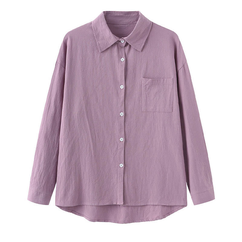 Buddha Stones長袖シャツ（ポケット付き）とドローストリング付きカプリパンツの2点セット 瞑想用コットン服 レディース - image 56
