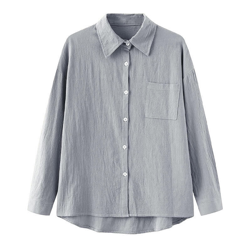 Buddha Stones長袖シャツ（ポケット付き）とドローストリング付きカプリパンツの2点セット 瞑想用コットン服 レディース - image 50