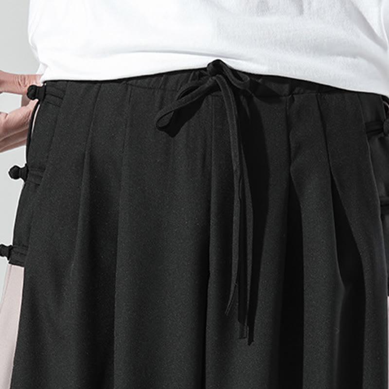 Buddha Stones 山と川の柄 メンズ ワイドレッグパンツ ポケット付き - image 6