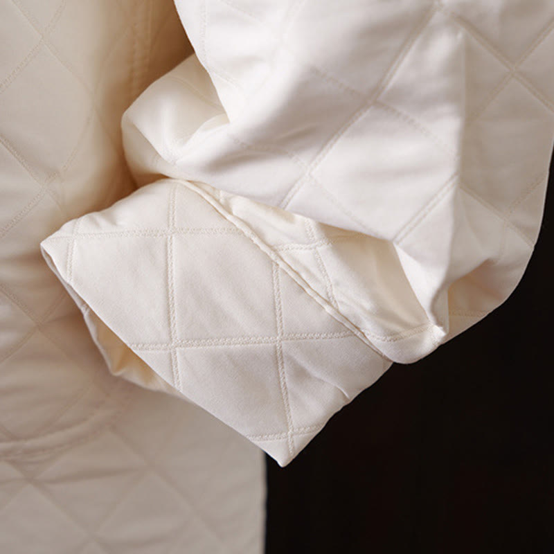 Buddha Stonesカジュアル 無地 レディース 長袖 コットン ジャケット ポケット付き - image 8